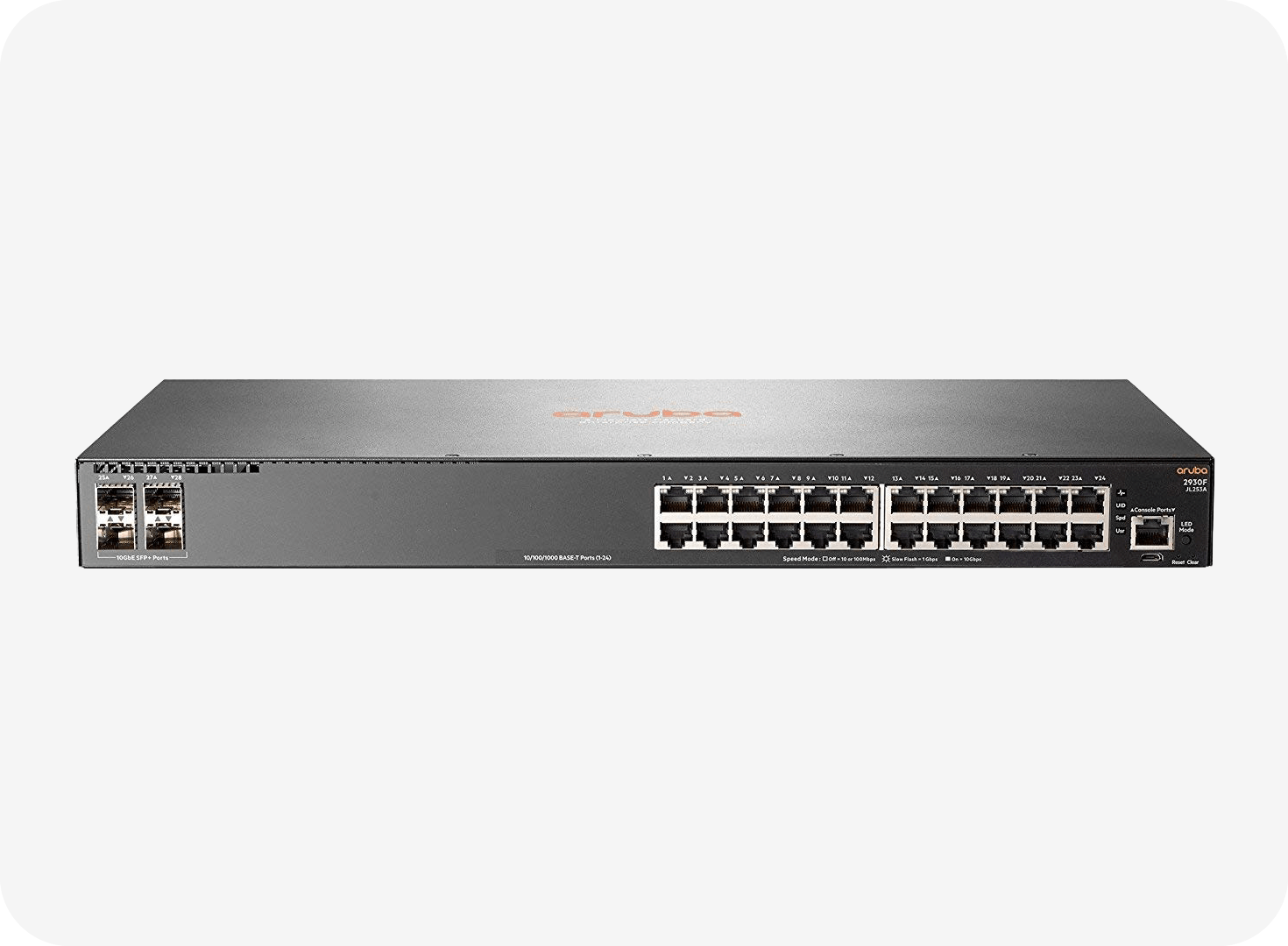 Aruba 2930F 48G PoE+ 4SFP+ Switch (JL256A) in Dubai, Abu Dhabi, UAE